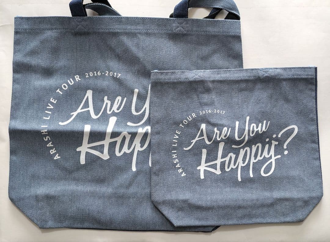嵐　Are you Happy ?　関係者限定ミニトートバッグ【未使用】