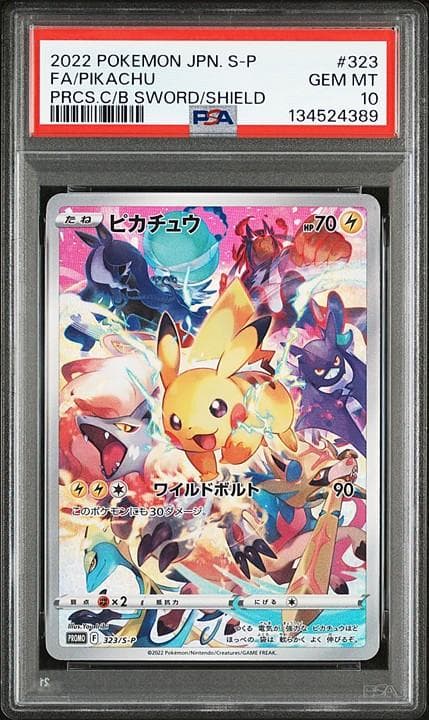 【プレシャス コレクターボックス ピカチュウ／PSA10】(レリーフ欠けあり)