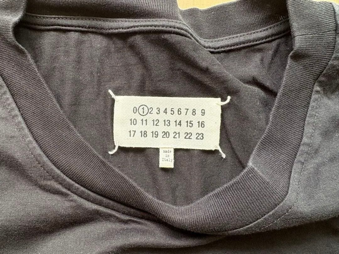Maison Margiela メゾンマルジェラ ブラック tシャツ